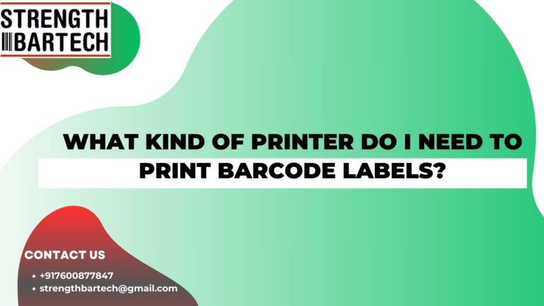 What Kind of Printer Do I Need to Print Barcode Labels?