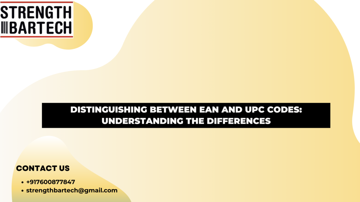 EAN and UPC Codes