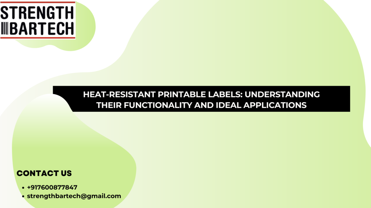 Heat-resistant printable labels