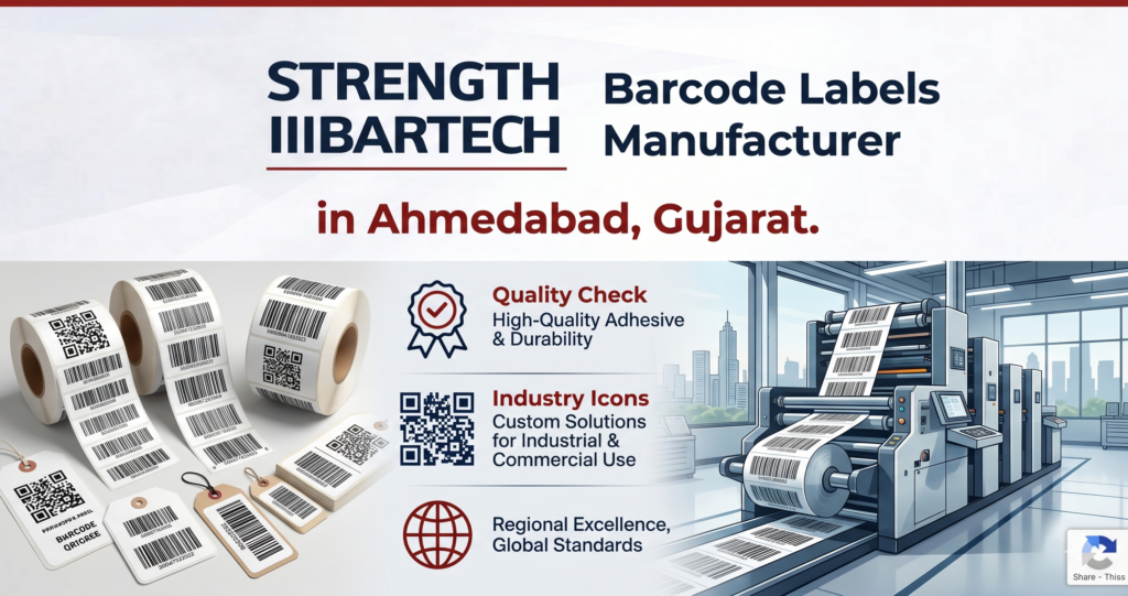 Barcode Labels Manufacturer in Ahmedabad