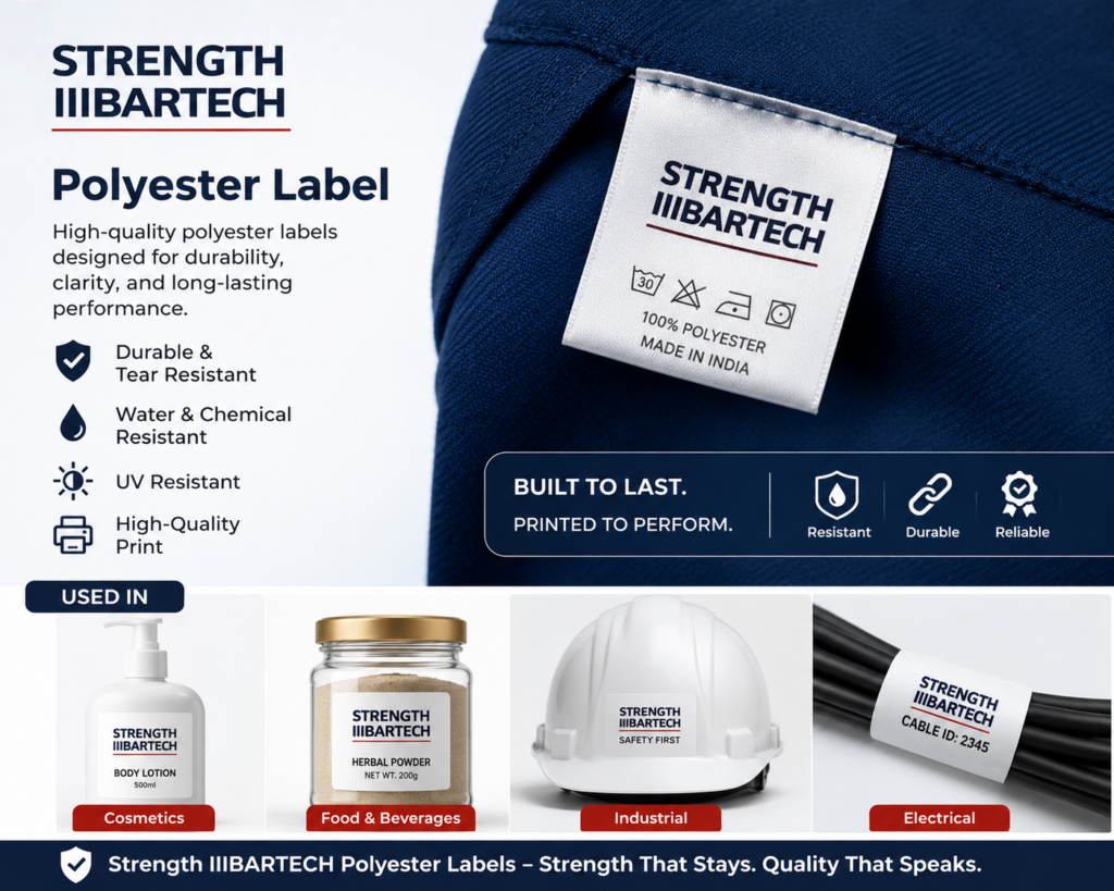 Polyester llabels Manufacturers Ahmedabad