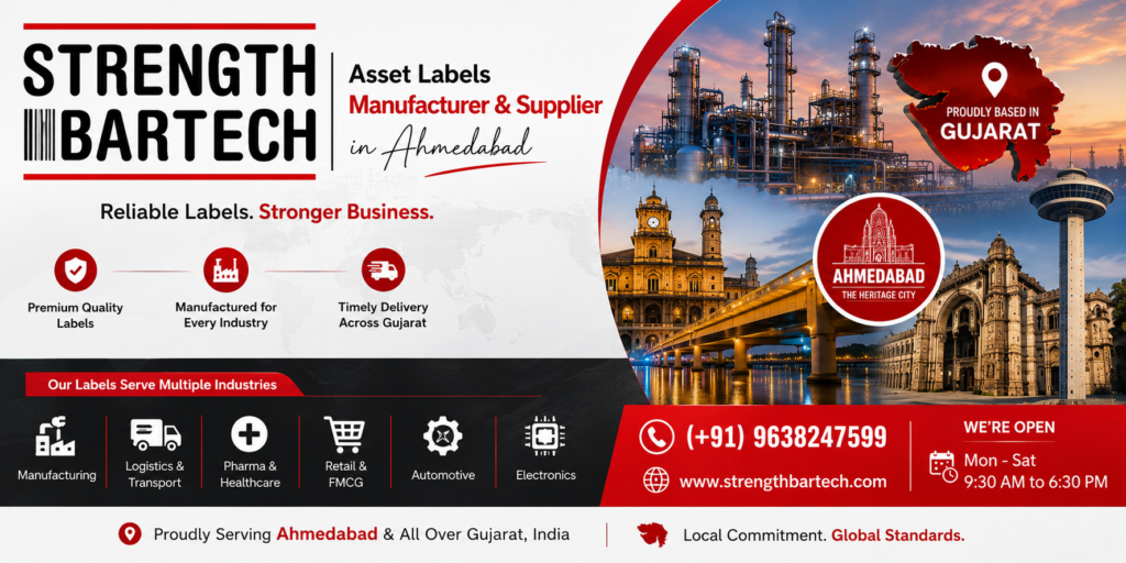 Asset Labels Manufacturer & Supplier in Ahmedabad
